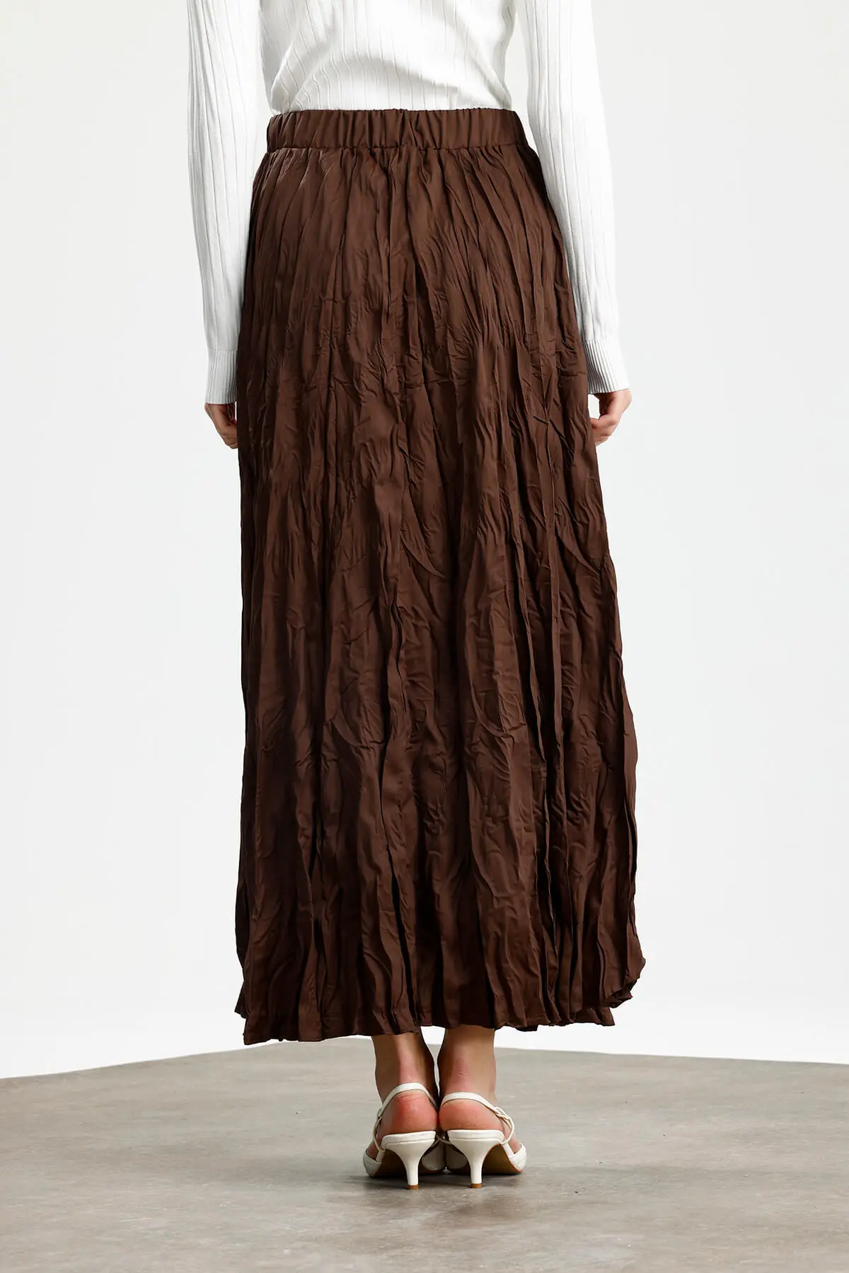 CRUSH SATEN ETEK KAHVE - 3