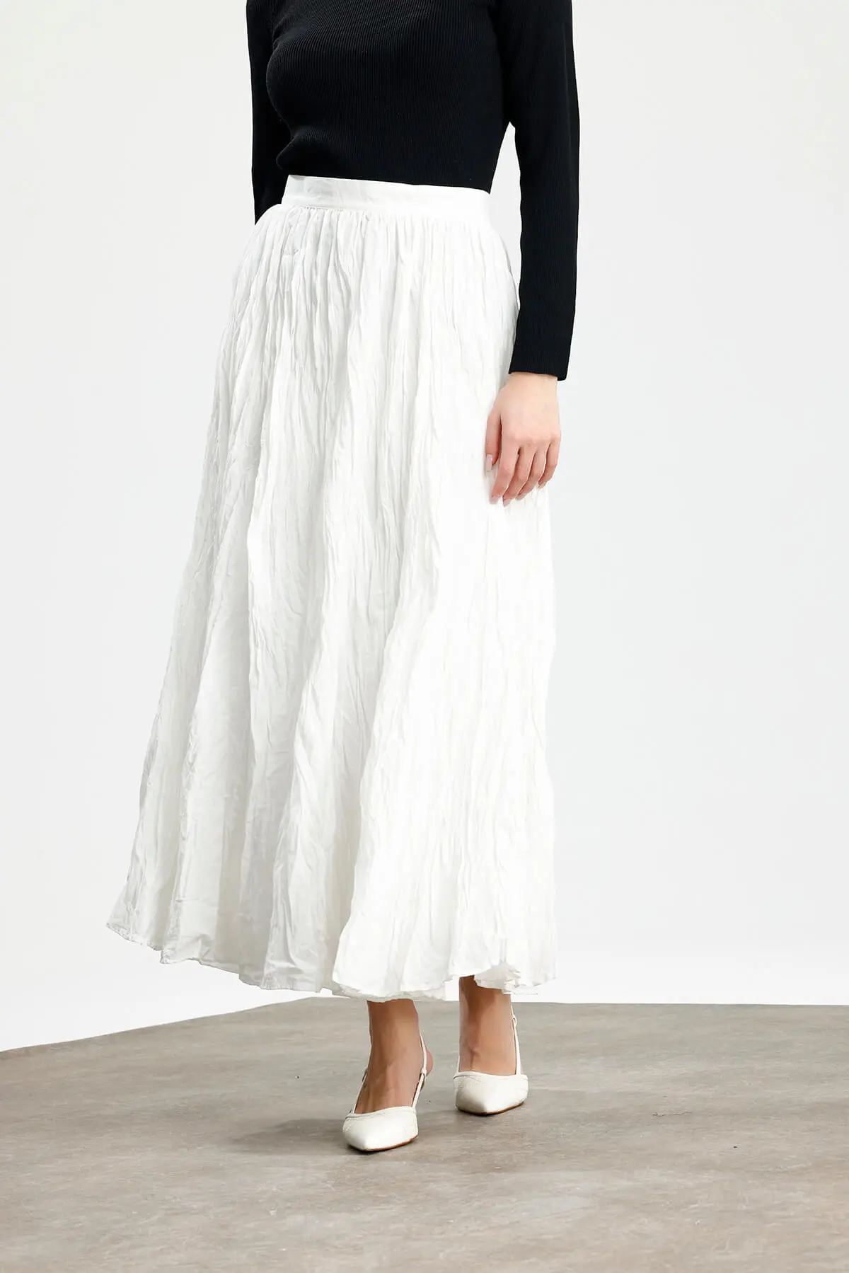 PAMUK VUAL CRUSH ETEK EKRU - 2