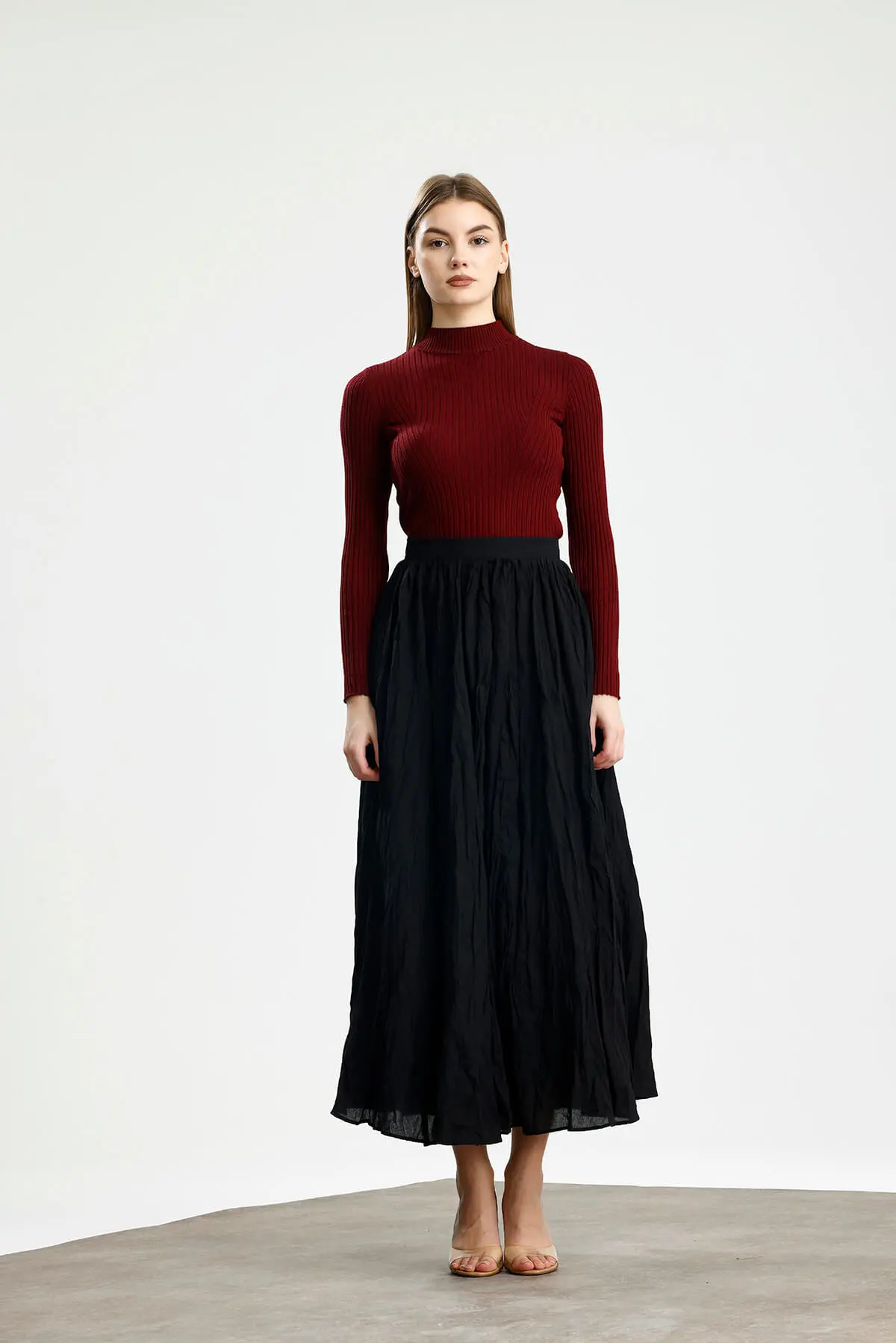 PAMUK VUAL CRUSH ETEK SİYAH - 1