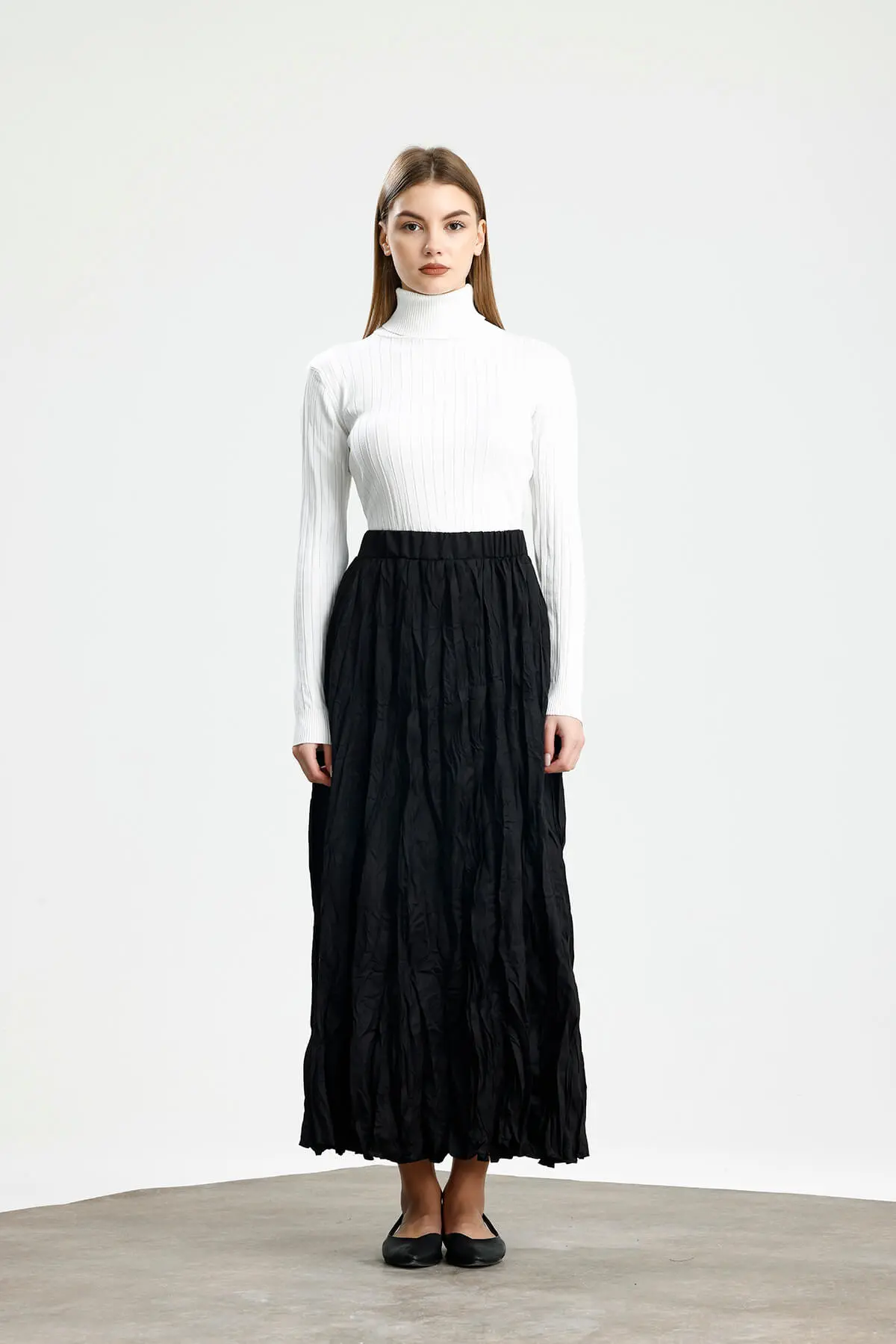 SATEN CRUSH ETEK SİYAH - 1